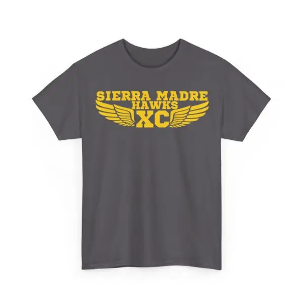Sierra Madre Hawks Cross Country SMMS-XC Unisex Heavy Cotton Tee - Image 7
