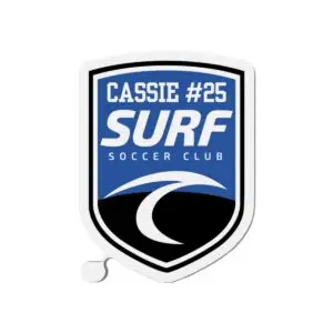 Surf Club Die-Cut Magnets | Surf2025 - Cassie