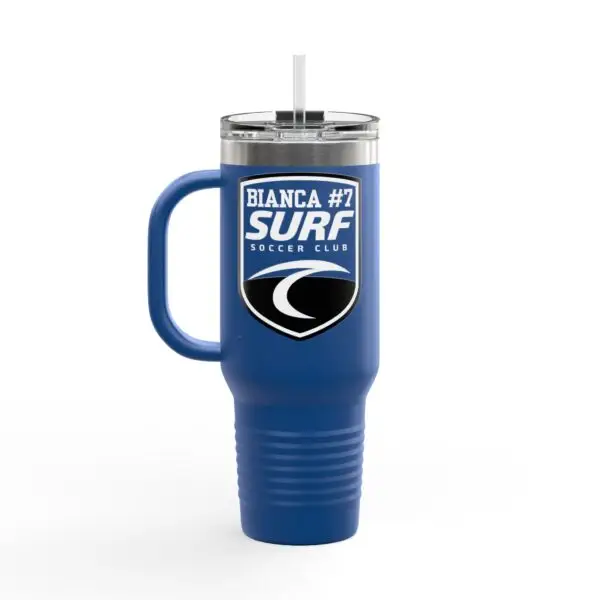 Insulated Travel Mug, 40oz - Surf2025 - Bianca - Image 4