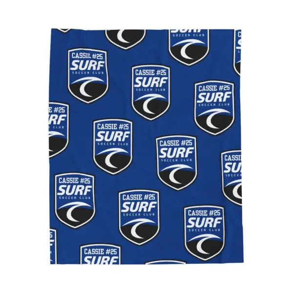 Velveteen Plush Blanket Surf2025  - Cassie - Image 5