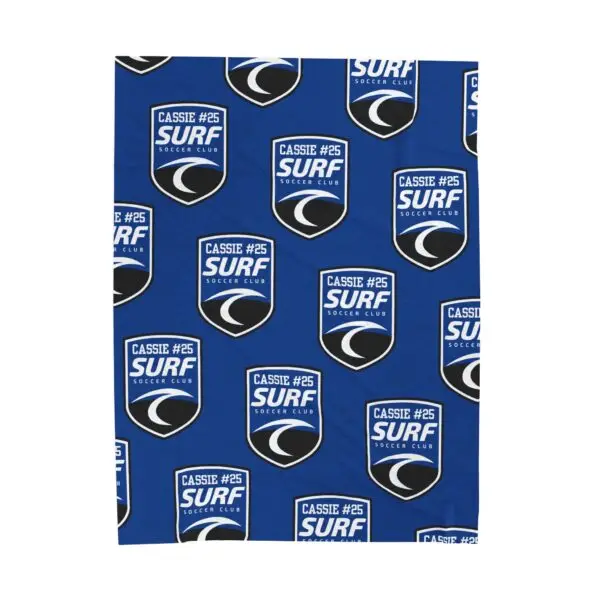 Velveteen Plush Blanket Surf2025  - Cassie - Image 9