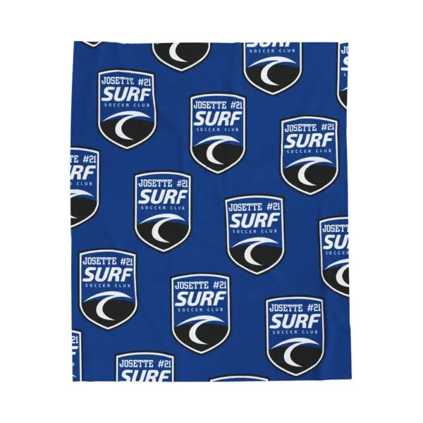 Velveteen Plush Blanket Surf2025  - Josette - Image 5