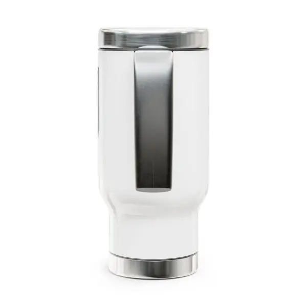 Stainless Steel Travel Mug, 14oz,  Surf2025  - Alyssa - Image 3
