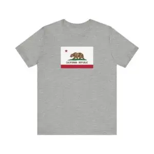 State Flag Tee | Unisex Jersey Short Sleeve T-Shirt  - California