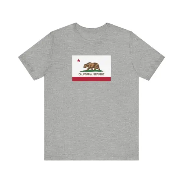 State Flag Tee | Unisex Jersey Short Sleeve T-Shirt  - California