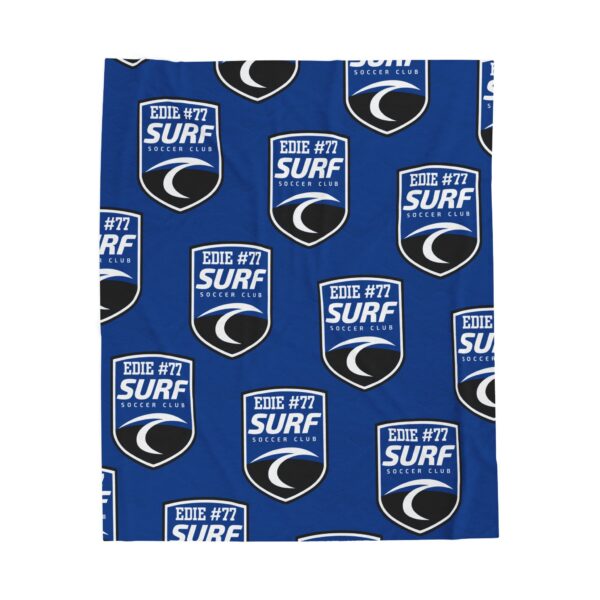 Velveteen Plush Blanket Surf2025  - Edie - Image 5