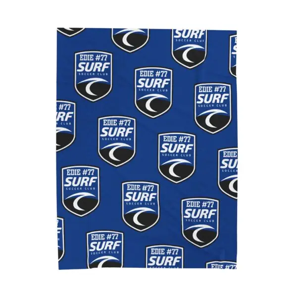 Velveteen Plush Blanket Surf2025  - Edie - Image 9