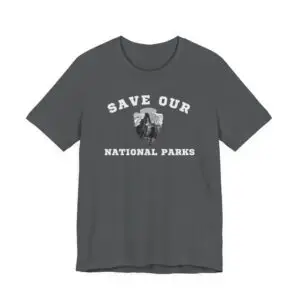 Protect Our National Parks | Yosemite | Half Dome |  Unisex Tee | Eco-Friendly Short Sleeve Shirt