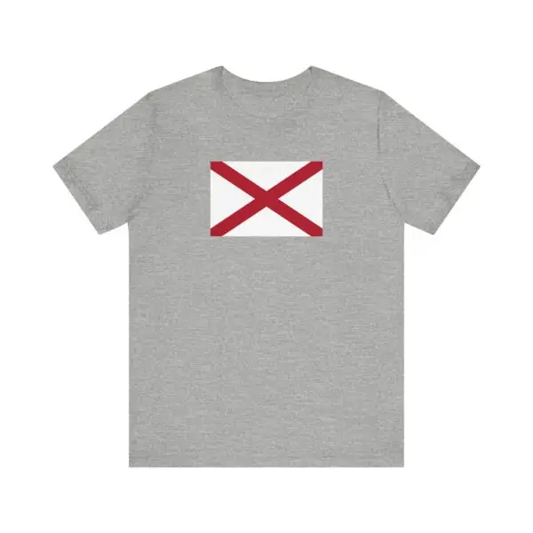 State Flag Tee | Unisex Jersey Short Sleeve T-Shirt  - Alabama