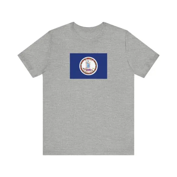 State Flag Tee | Unisex Jersey Short Sleeve T-Shirt  - Virginia
