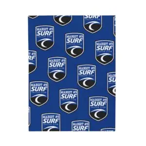 Velveteen Plush Blanket Surf2025  - Margot