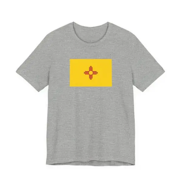 State Flag Tee | Unisex Jersey Short Sleeve T-Shirt  - New_Mexico - Image 3