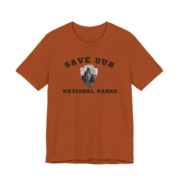 Protect Our National Parks | Yosemite | Half Dome |  Unisex Tee | Eco-Friendly Short Sleeve Shirt - Image 5