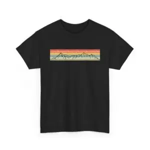 Mountains - Outdoors - Climbing - Unisex Heavy Cotton Tee