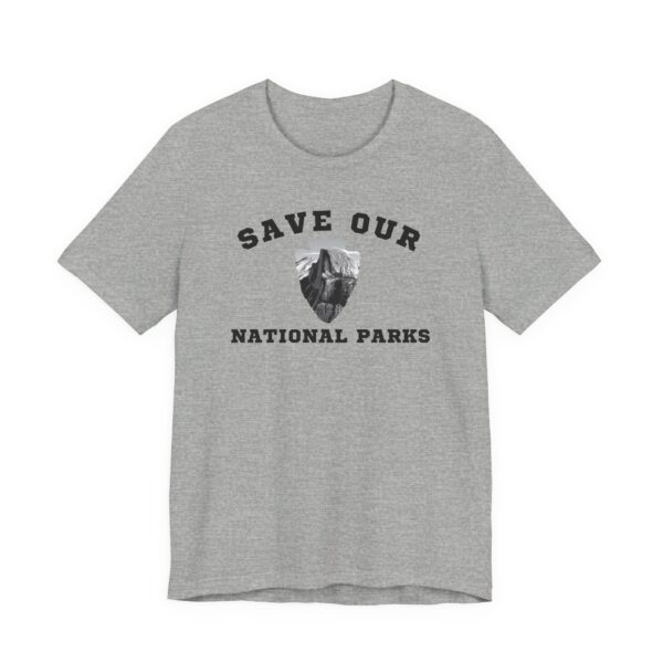 Protect Our National Parks | Yosemite | Half Dome |  Unisex Tee | Eco-Friendly Short Sleeve Shirt - Image 10