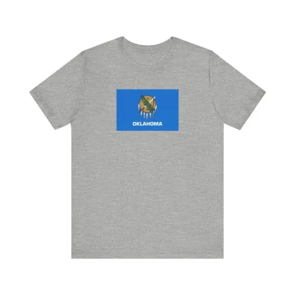 State Flag Tee | Unisex Jersey Short Sleeve T-Shirt  - Oklahoma