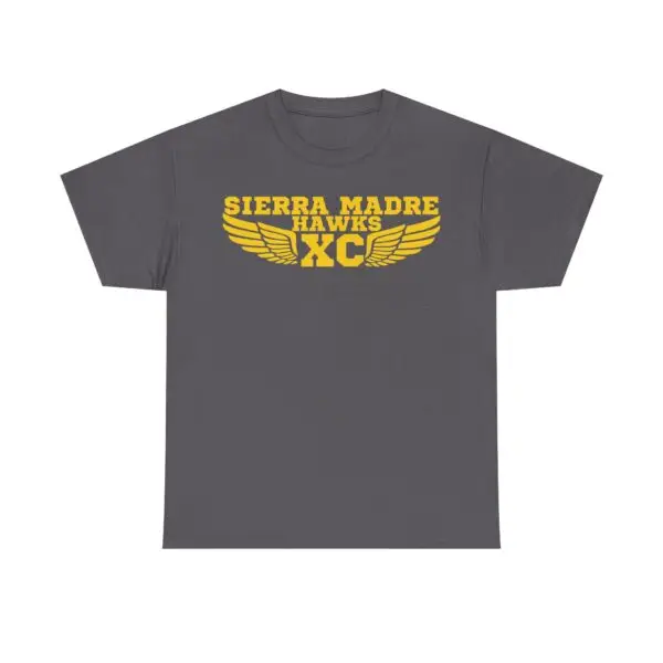 Sierra Madre Hawks Cross Country SMMS-XC Unisex Heavy Cotton Tee - Image 5