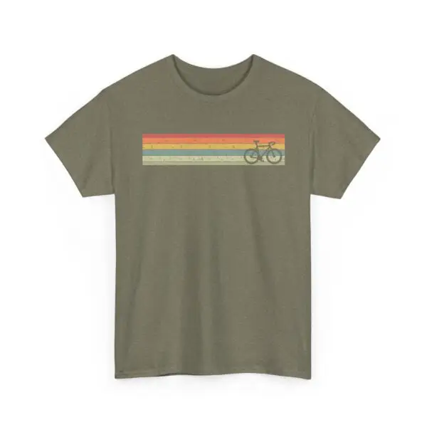 Bicycle - Road Bike - Gravel Bike  - Unisex Heavy Cotton Tee - Image 2