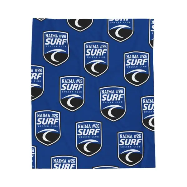 Velveteen Plush Blanket Surf2025  - Naima - Image 5