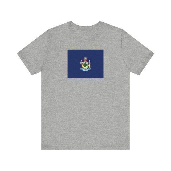 State Flag Tee | Unisex Jersey Short Sleeve T-Shirt  - Maine