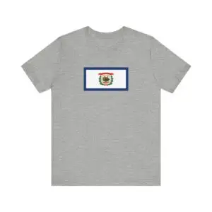 State Flag Tee | Unisex Jersey Short Sleeve T-Shirt  - West_Virginia