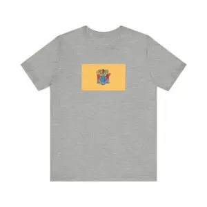 State Flag Tee | Unisex Jersey Short Sleeve T-Shirt  - New_Jersey