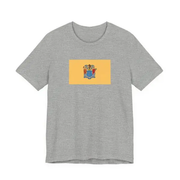 State Flag Tee | Unisex Jersey Short Sleeve T-Shirt  - New_Jersey - Image 3