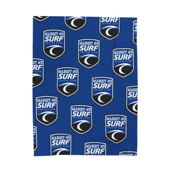 Velveteen Plush Blanket Surf2025  - Margot - Image 9