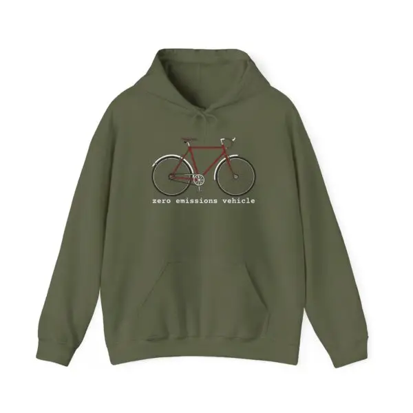 Eco Bike Hoodie: Zero Emissions Style - Image 4