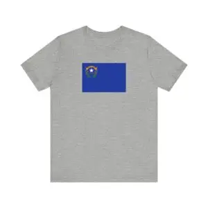 State Flag Tee | Unisex Jersey Short Sleeve T-Shirt  - Nevada