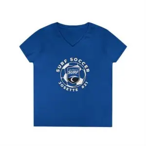 Fitted V-Neck - Josette - Surf2025