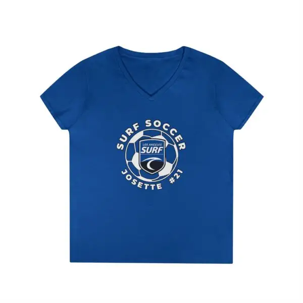 Fitted V-Neck - Josette - Surf2025
