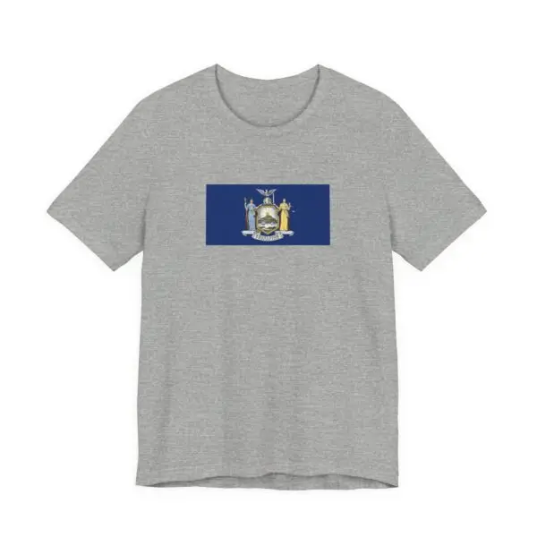 State Flag Tee | Unisex Jersey Short Sleeve T-Shirt  - New_York - Image 3
