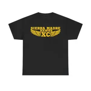 Sierra Madre Hawks Cross Country SMMS-XC Unisex Heavy Cotton Tee