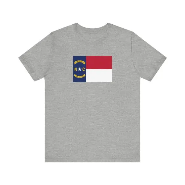 State Flag Tee | Unisex Jersey Short Sleeve T-Shirt  - North_Carolina