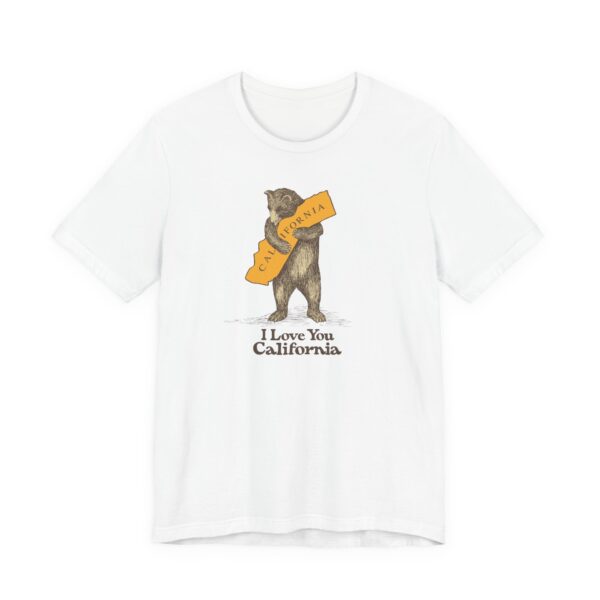 California Bear Hug Tee - Vintage Style - Image 2