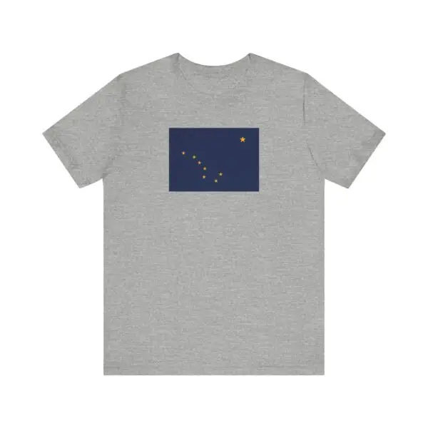 State Flag Tee | Unisex Jersey Short Sleeve T-Shirt  - Alaska