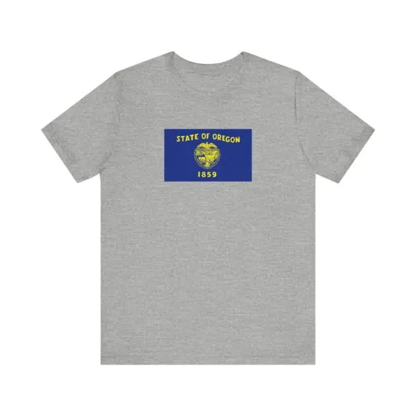 State Flag Tee | Unisex Jersey Short Sleeve T-Shirt  - Oregon