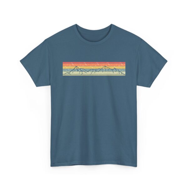Mountains - Outdoors - Climbing - Unisex Heavy Cotton Tee - Image 3