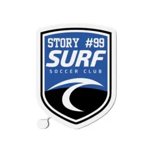 Surf Club Die-Cut Magnets | Surf2025