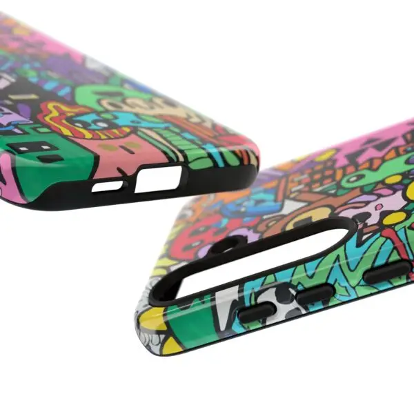 Colorful Phone Case with Fun Characters, Cute Phone Cover | Drawn by Margot - Image 56