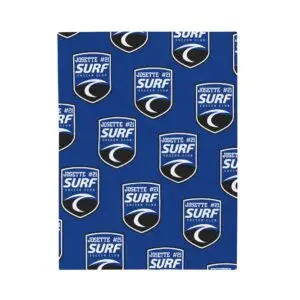 Velveteen Plush Blanket Surf2025  - Josette