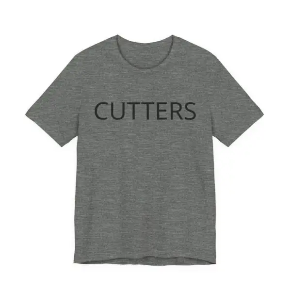 CUTTERS T-Shirt - Bold Text Design - Image 3