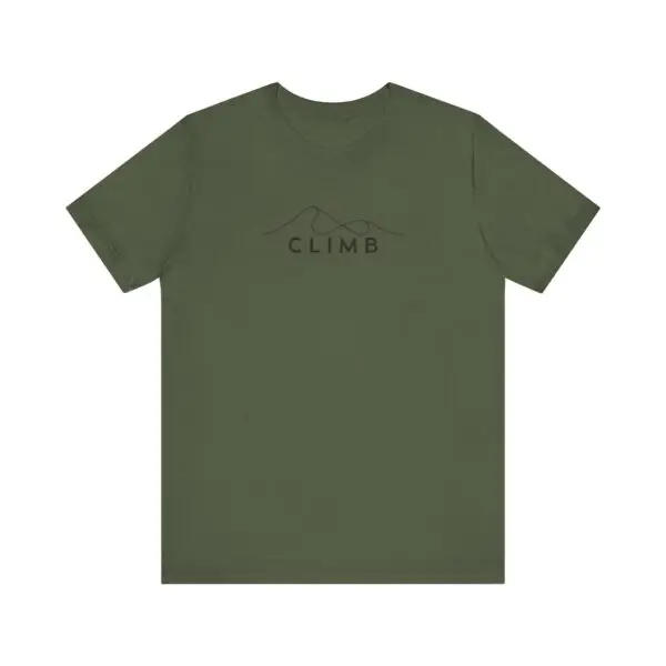 CLIMB Mountain Range Tee | Adventure T-Shirt - Image 21