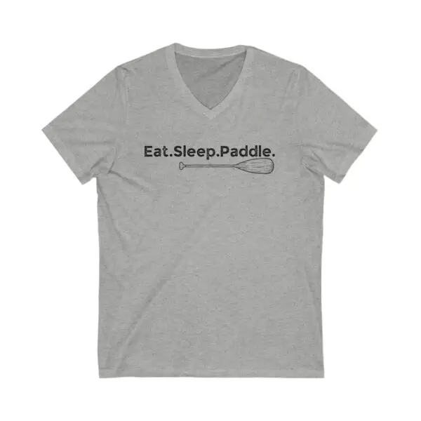 Eat. Sleep. Paddle. V-Neck Tee - Image 2