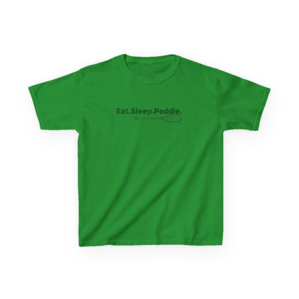 Eat Sleep Paddle Kids Tee - Kayak Canoe Shirt - Image 3