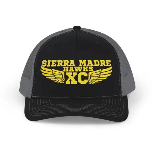 Sierra Madre Hawks Trucker Cap, Embroidered Snapback Hat, Sports Fan Gear, Casual Cap, Perfect for Team Events, Gifts for Athletes - Image 3
