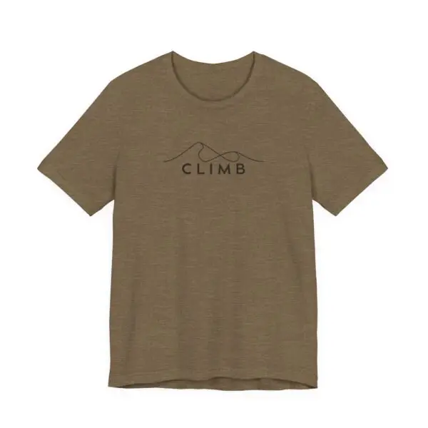 CLIMB Mountain Range Tee | Adventure T-Shirt - Image 19
