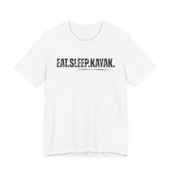 Eat Sleep Kayak Tee | Kayaking Lover Gift - Image 2