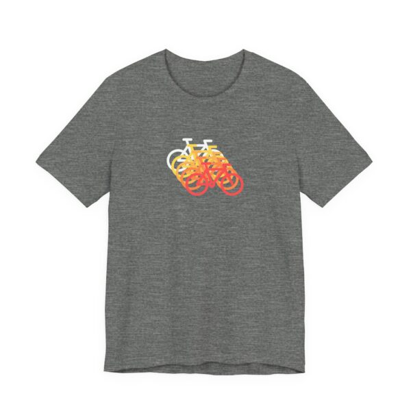 Gradient Bicycle Tee - Minimalist Cycling Design - Image 7